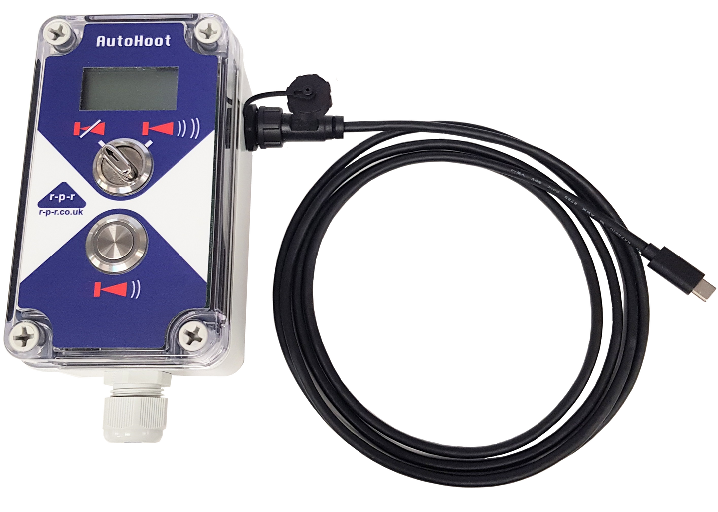 AutoHoot Mk3c with USB-C cable