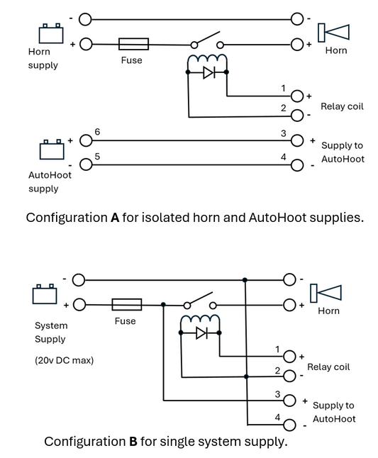 AutoHoot Relay Unit