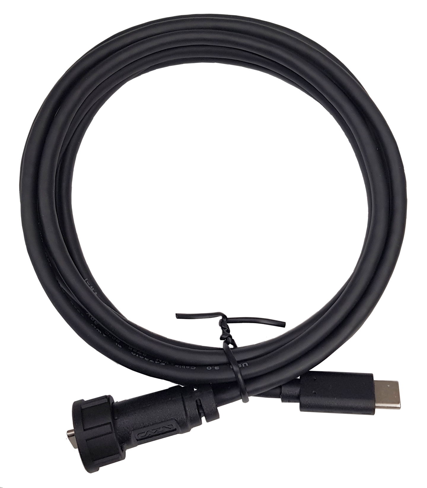 AutoHoot USB-C 2m cable with waterproof connector