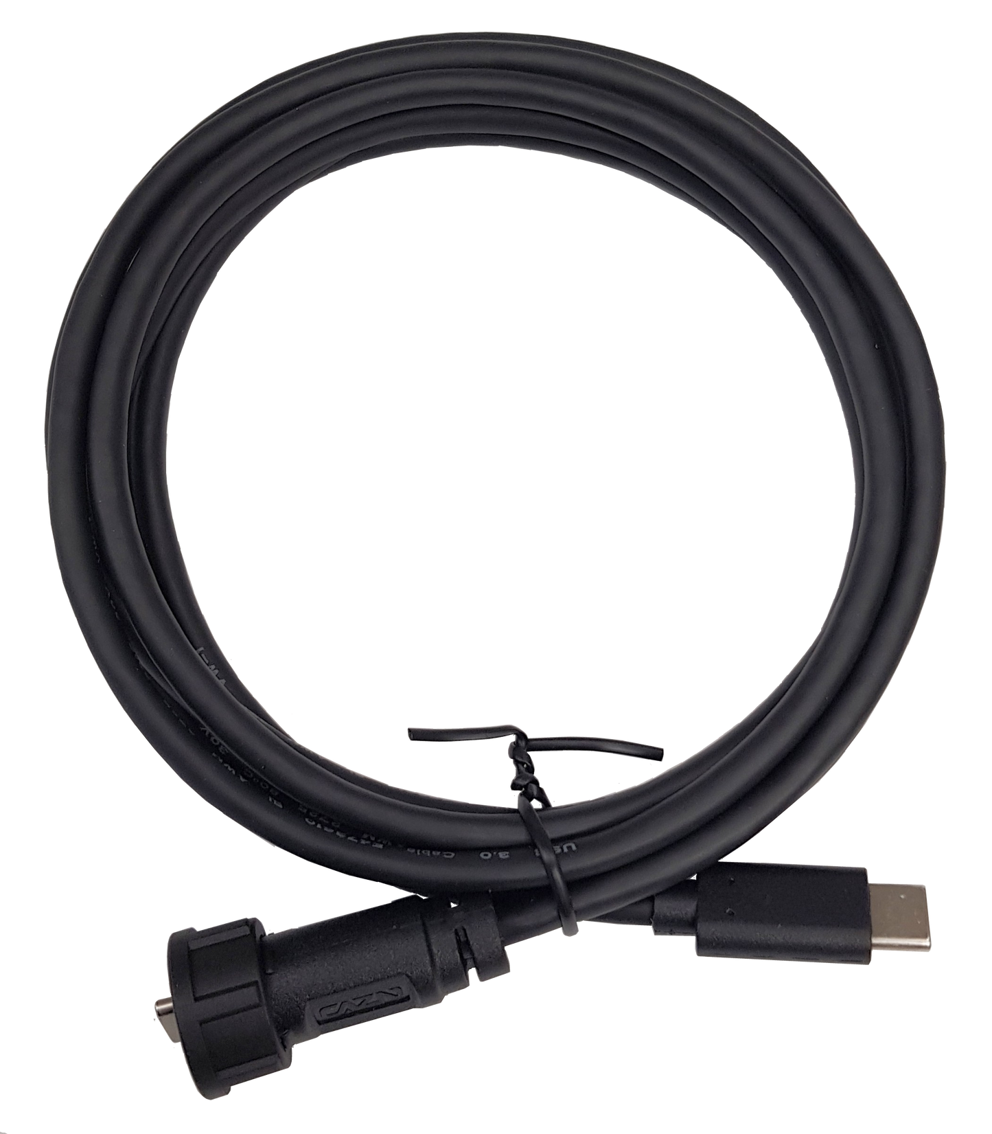 AutoHoot USB-C 2m cable with waterproof connector