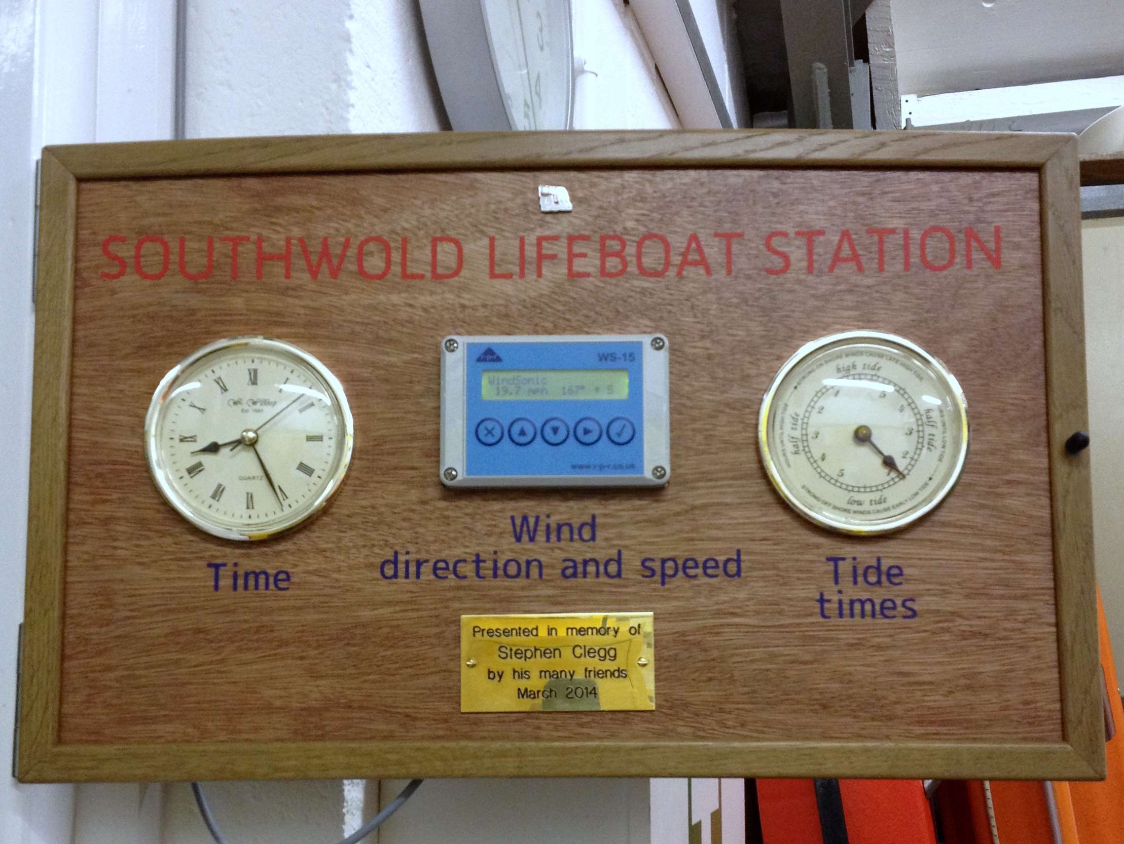 WS 15A Wind Speed Direction Display